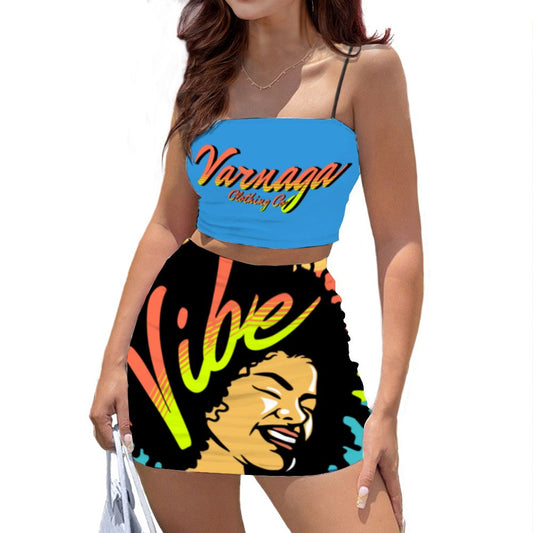 VXV Vibe Womens Top and Skirt Set